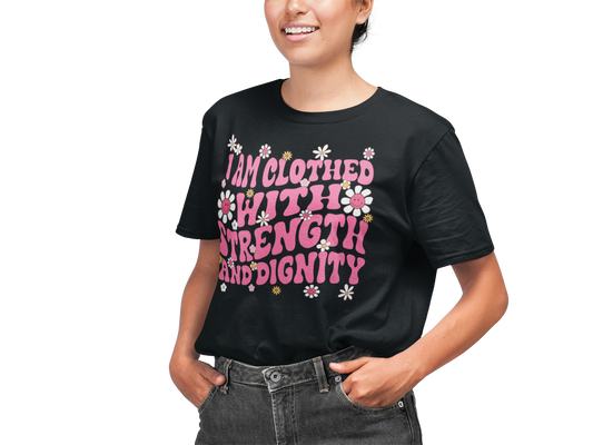 Clothed with Strength Tee