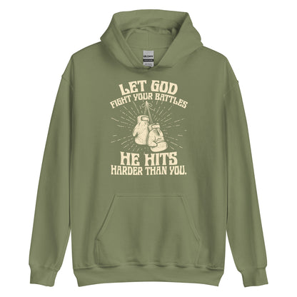 Let God Fight Your Battles Sweatshirt